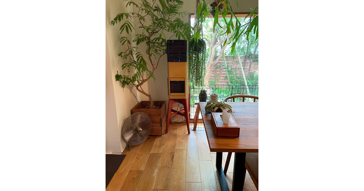 アジアンテイストなお部屋の画像