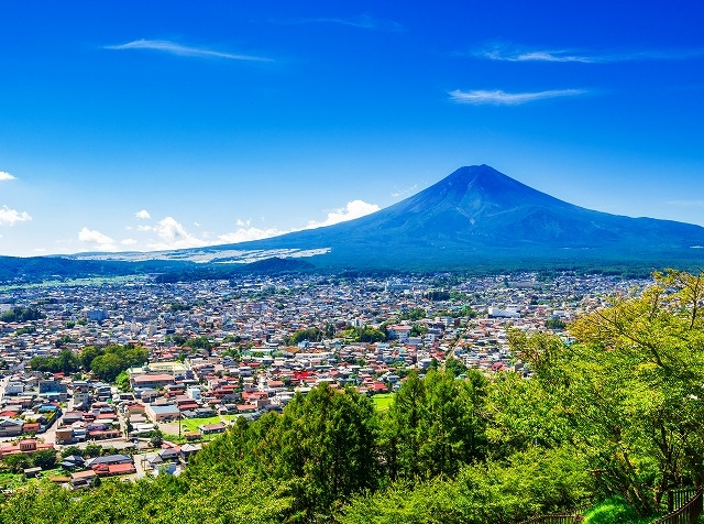 富士吉田は富士山の北側を代表する歴史ある町!