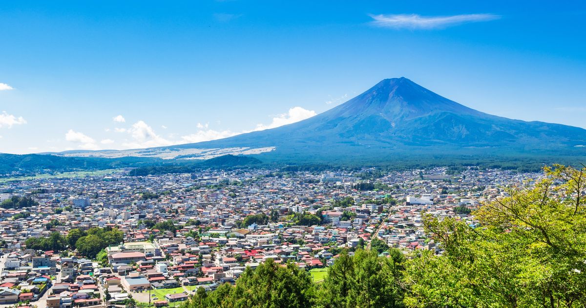 富士吉田の景色