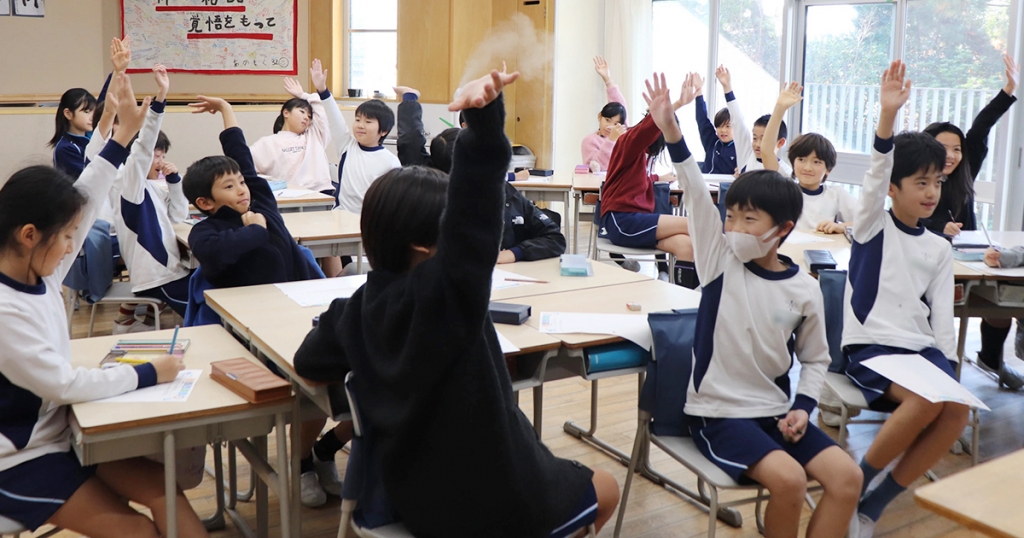 【イベントレポート】プレミアムウォーター×湘南学園小学校 水の循環システムと自然の大切さを学ぶ 特別出張授業を開催!