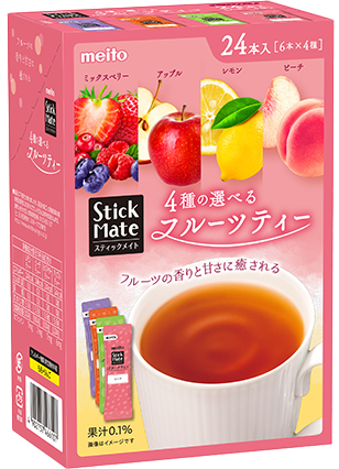 スティックメイト 4種の選べるフルーツティー