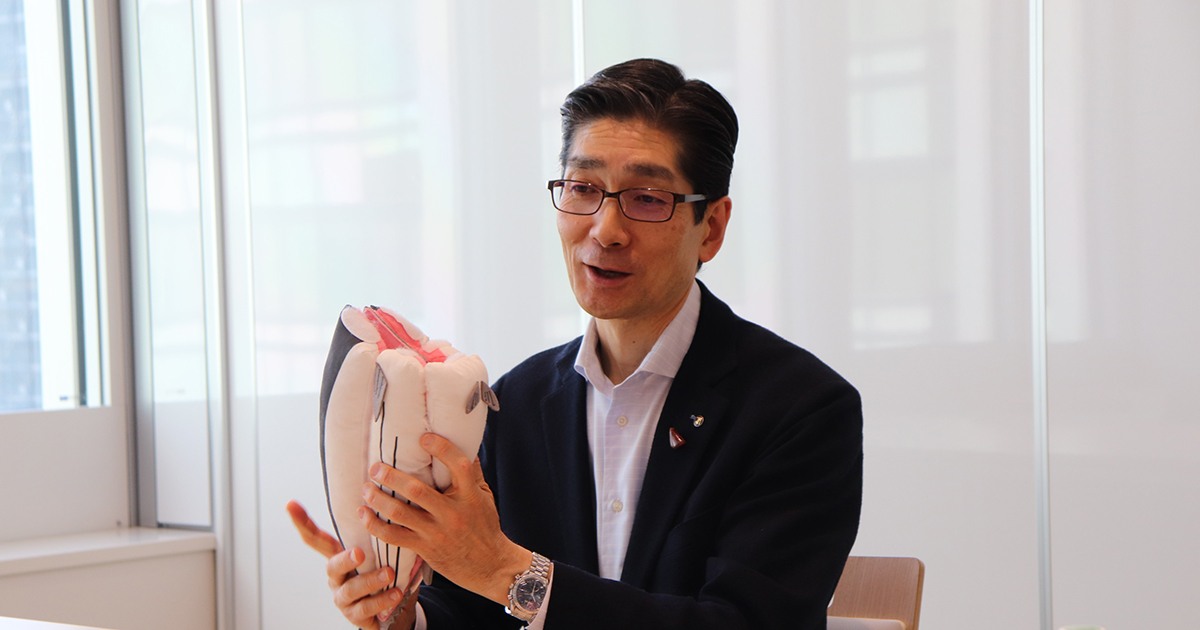 にんべん 13代当主 髙津伊兵衛さん