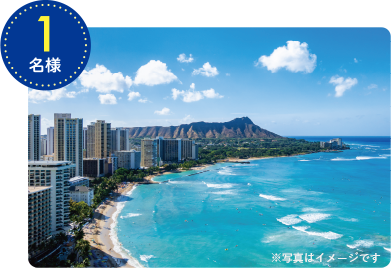 1等 ハワイペア旅行
