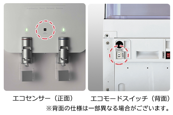 エコモード搭載で電気代を節約