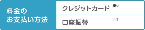 必要なのは毎月の「お水代金のみ」