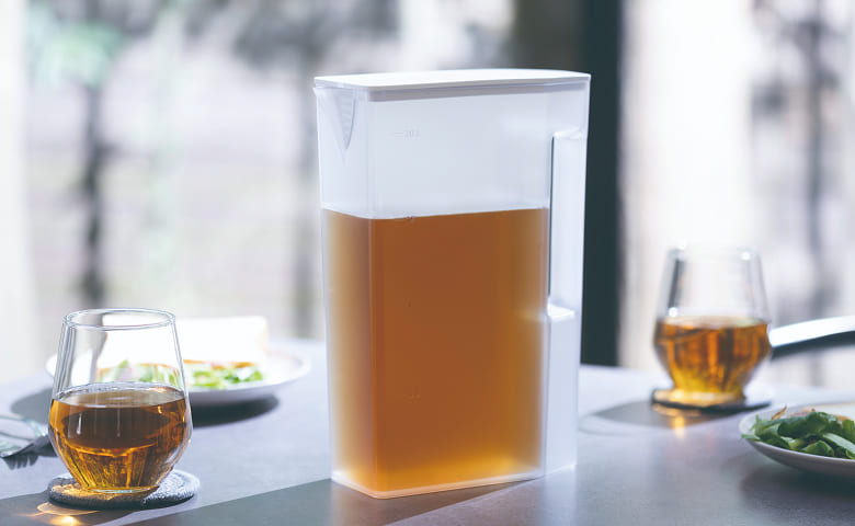 ウォータージャグで楽しむ水出し茶