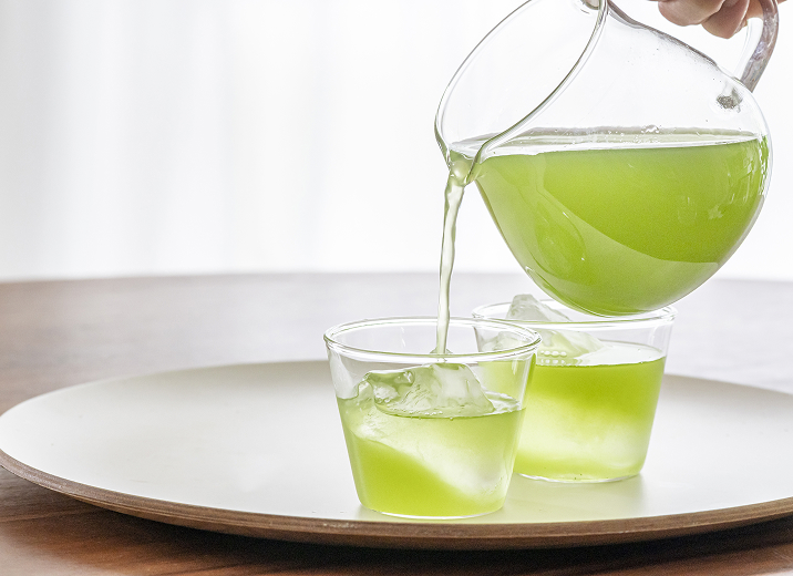 深蒸し茶の水出し